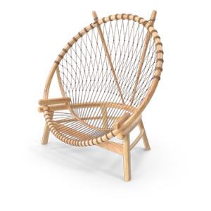 Rope Rattan Chair Classic